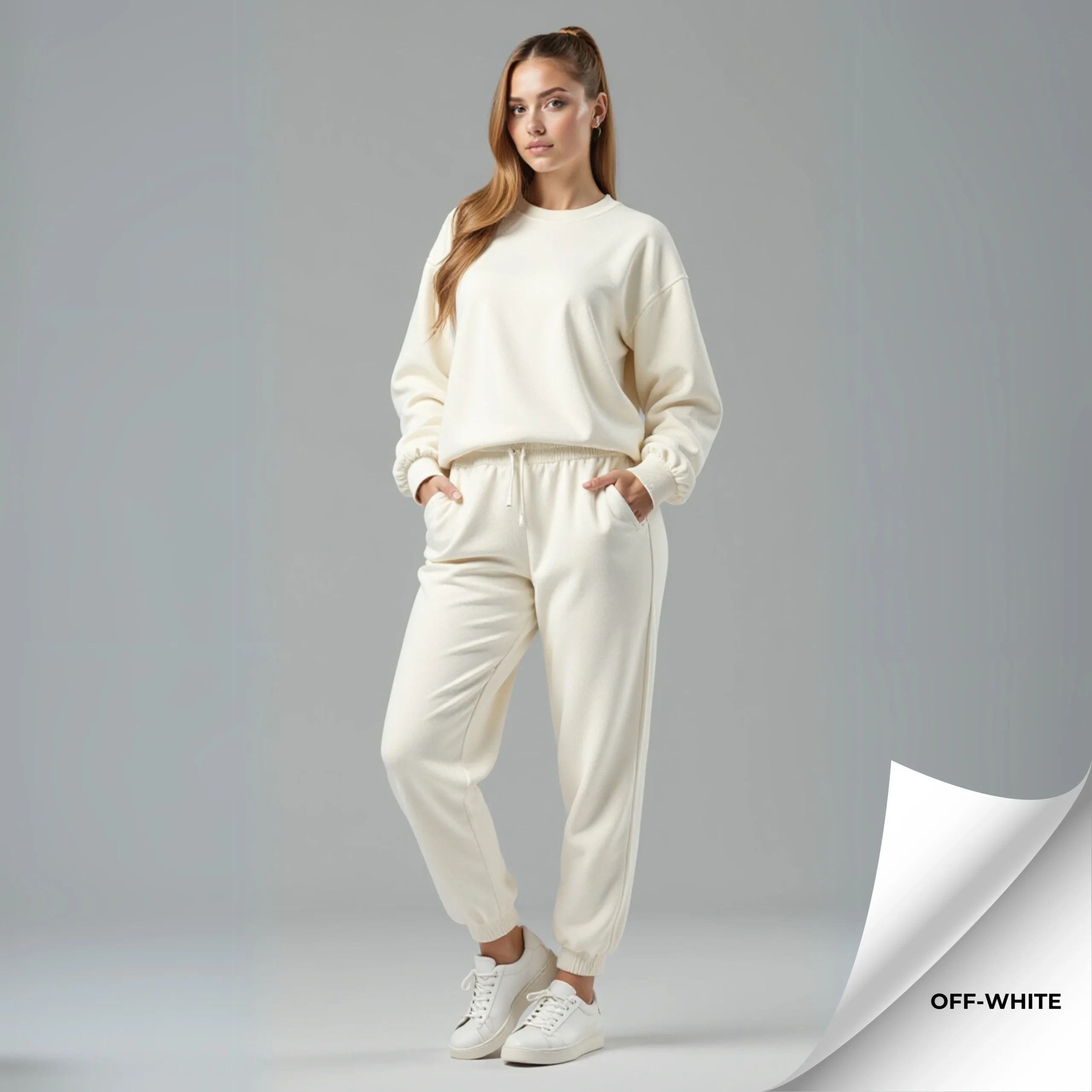 Oversized Fleece Track Suit