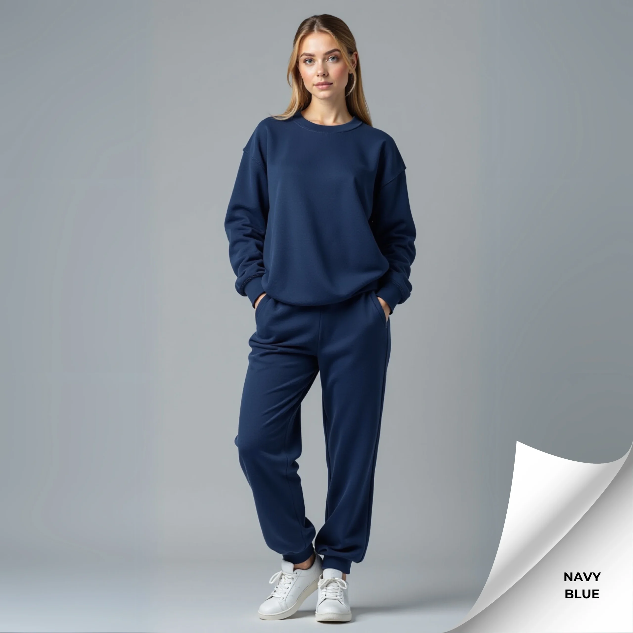 Oversized Fleece Track Suit - Image 12