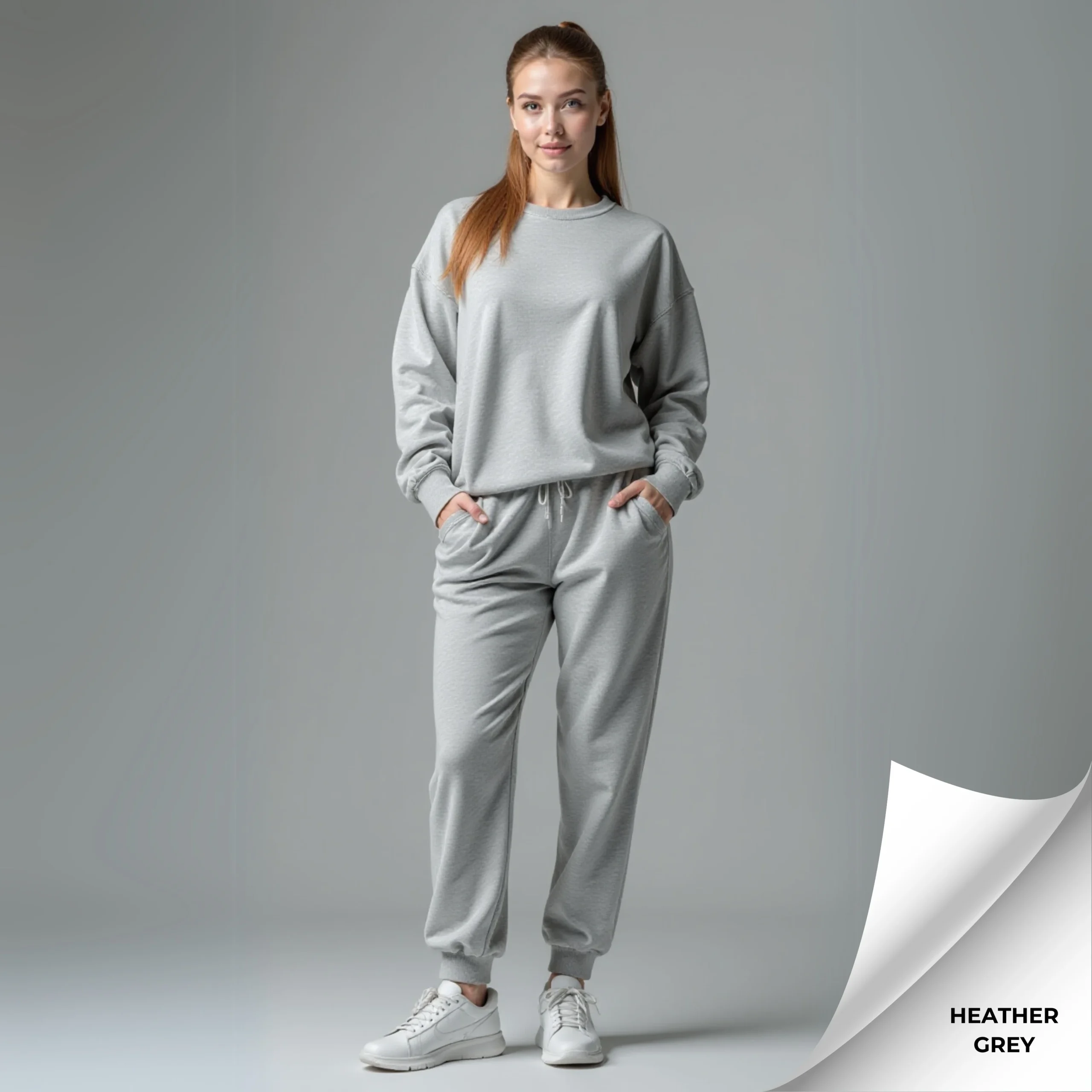 Oversized Fleece Track Suit - Image 14