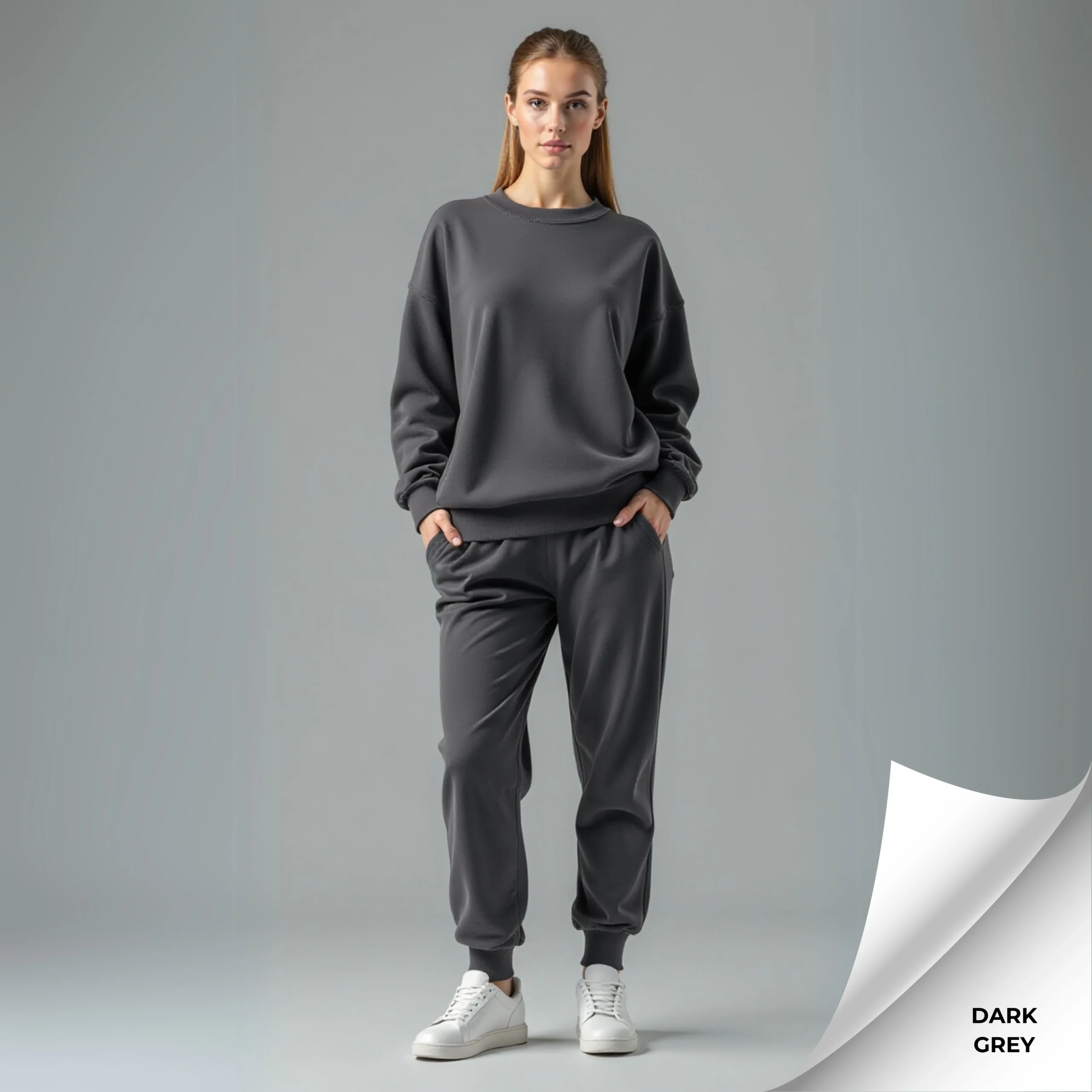 Oversized Fleece Track Suit - Image 15