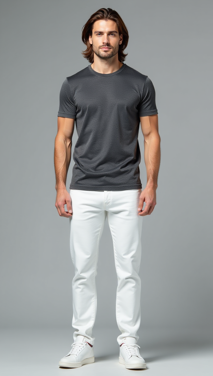 Triblend Men T-shirt Round Neck (Wrong) - Image 7
