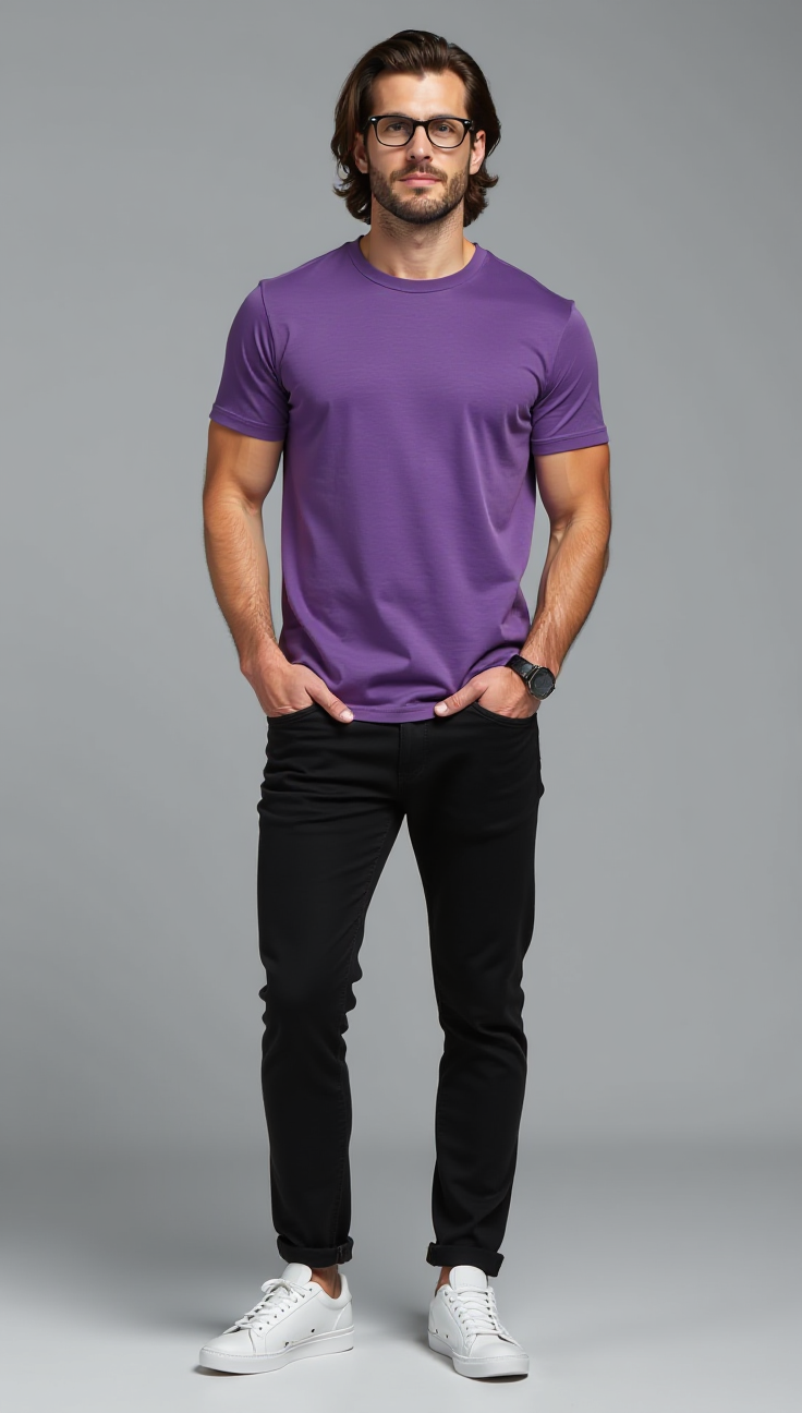 Triblend Men T-shirt Round Neck (Wrong) - Image 11
