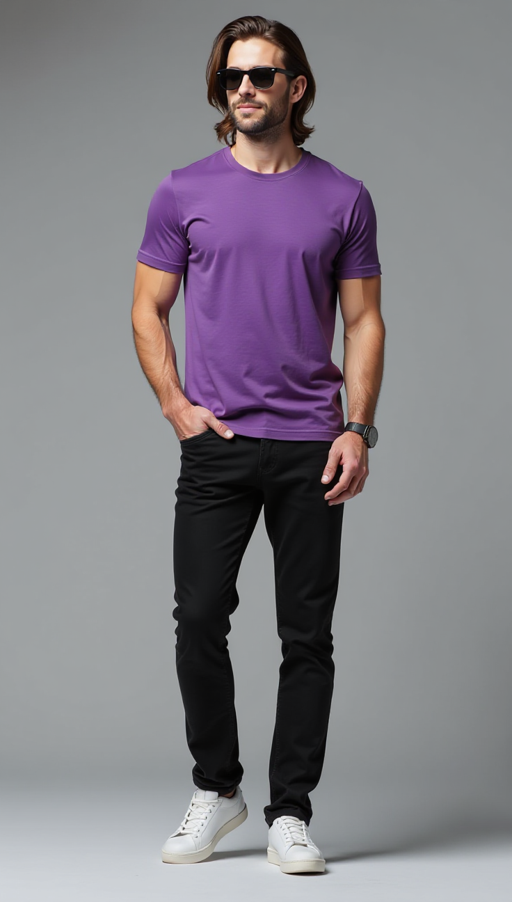 Triblend Men T-shirt Round Neck (Wrong) - Image 12