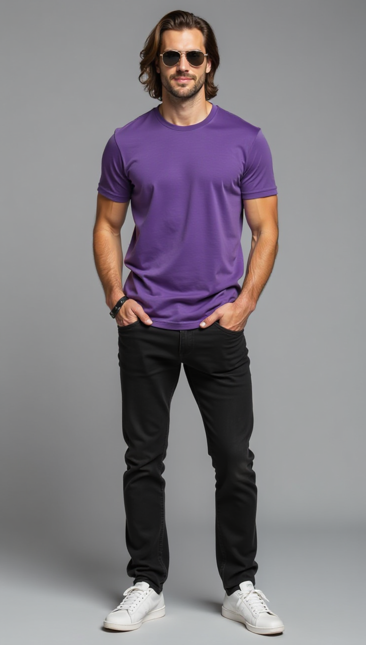 Triblend Men T-shirt Round Neck (Wrong) - Image 13
