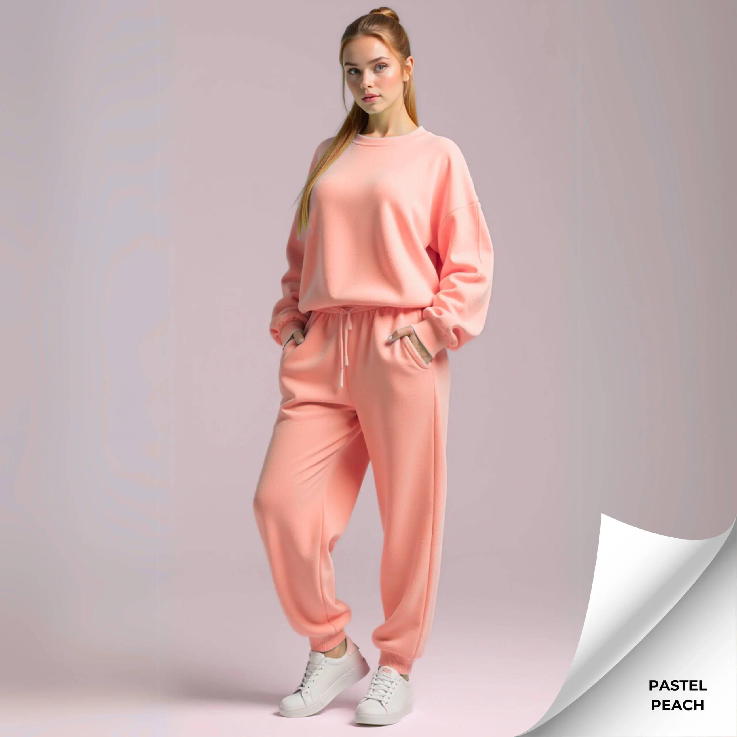 Oversized Fleece Track Suit - Image 19