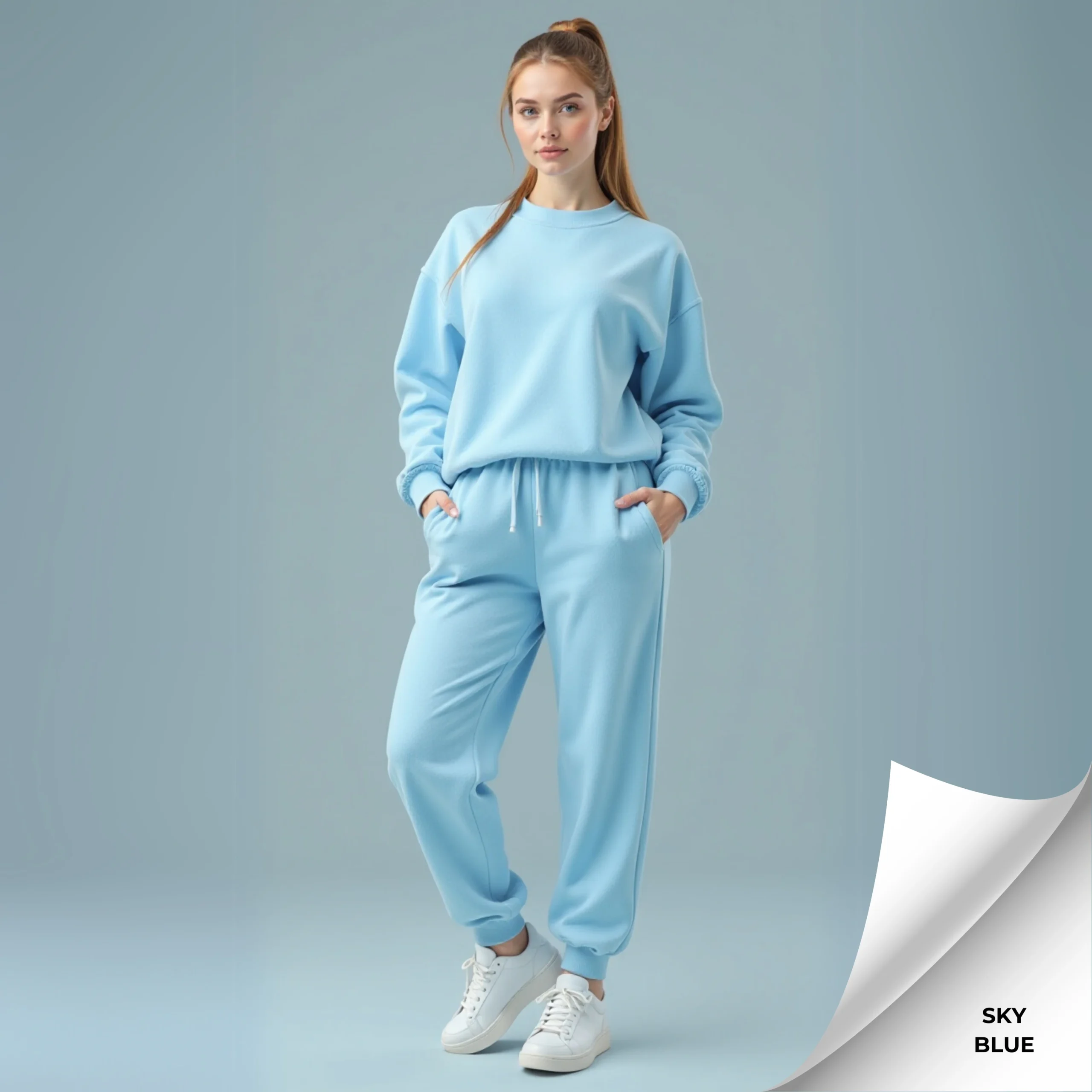 Oversized Fleece Track Suit - Image 3
