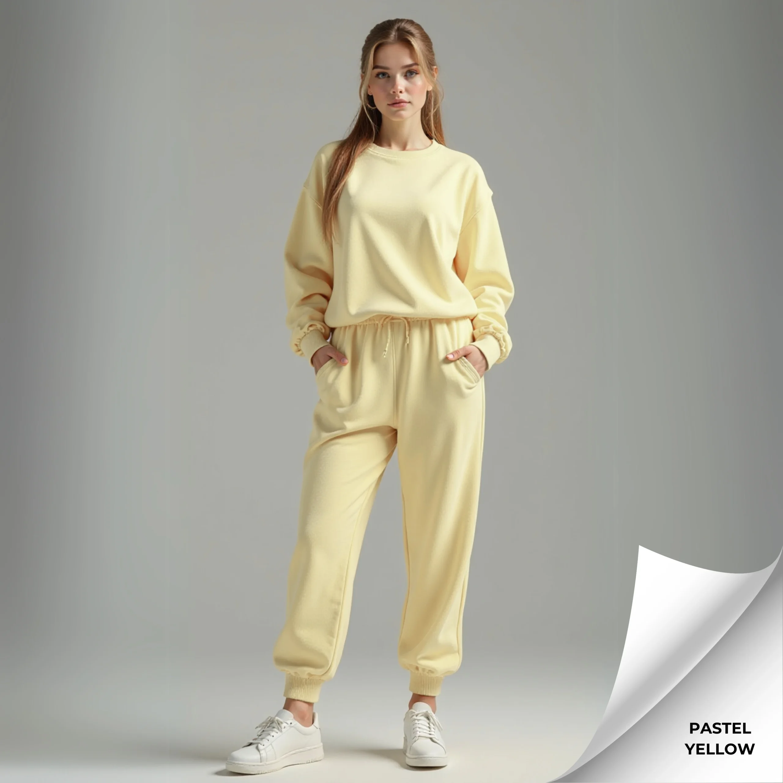 Oversized Fleece Track Suit - Image 5
