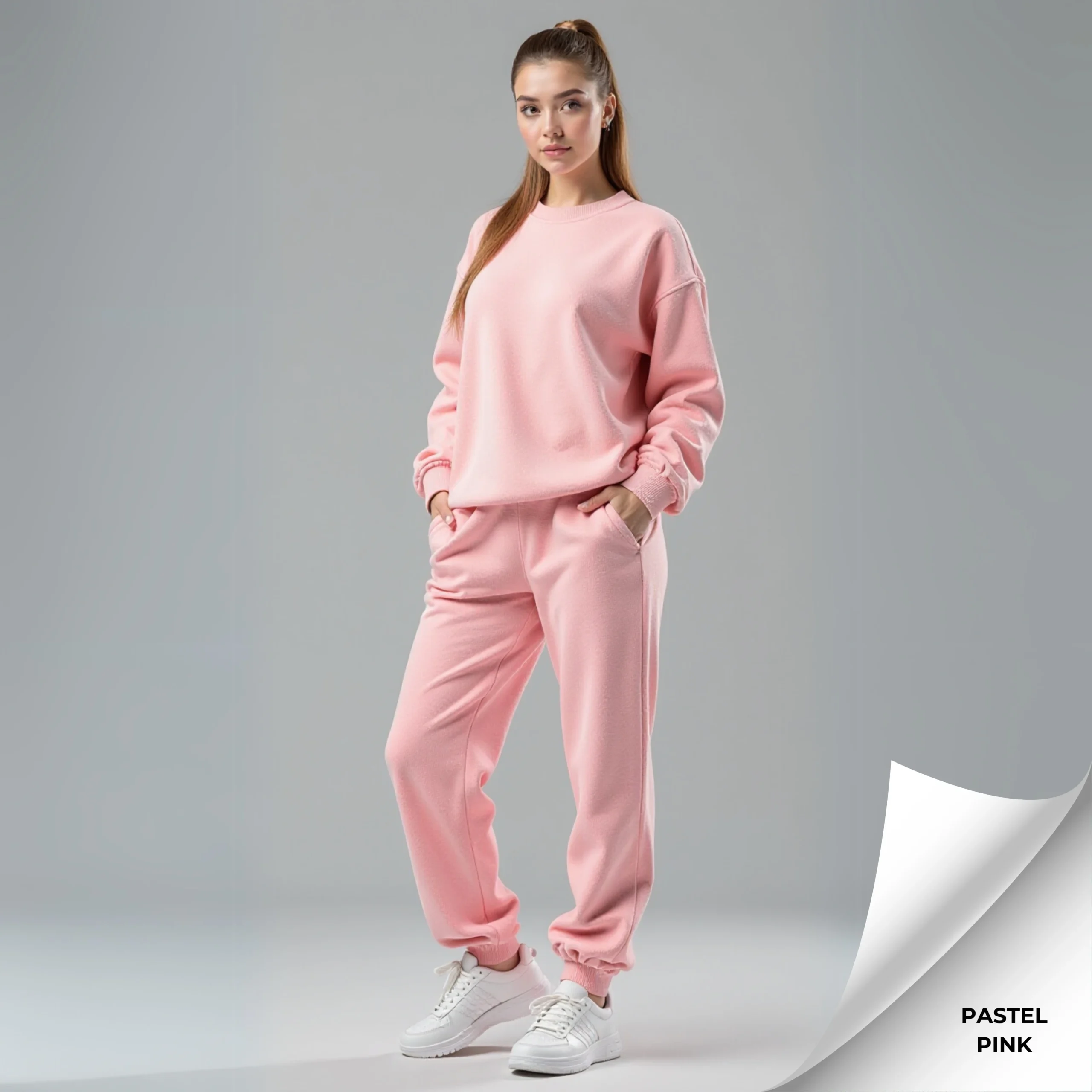 Oversized Fleece Track Suit - Image 6